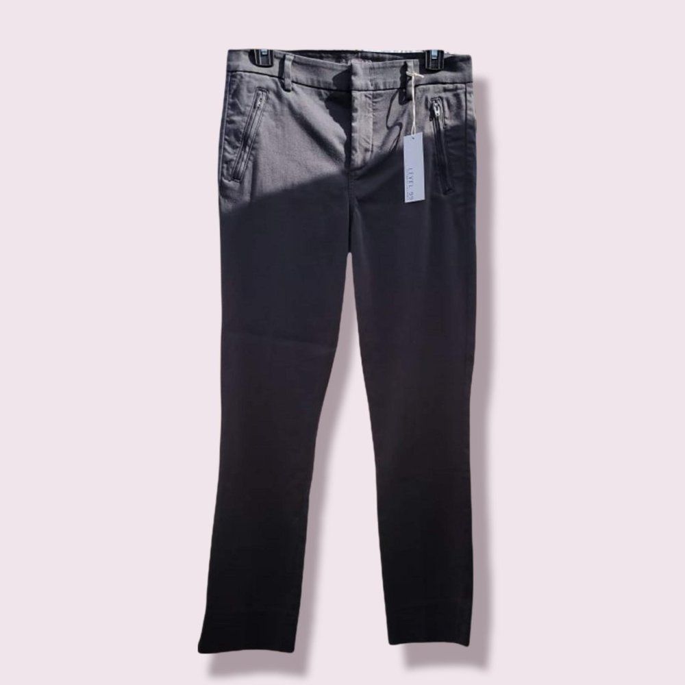 Level 99 Grey Size 28 Zipper Pocket Crop Chino Pants NEW